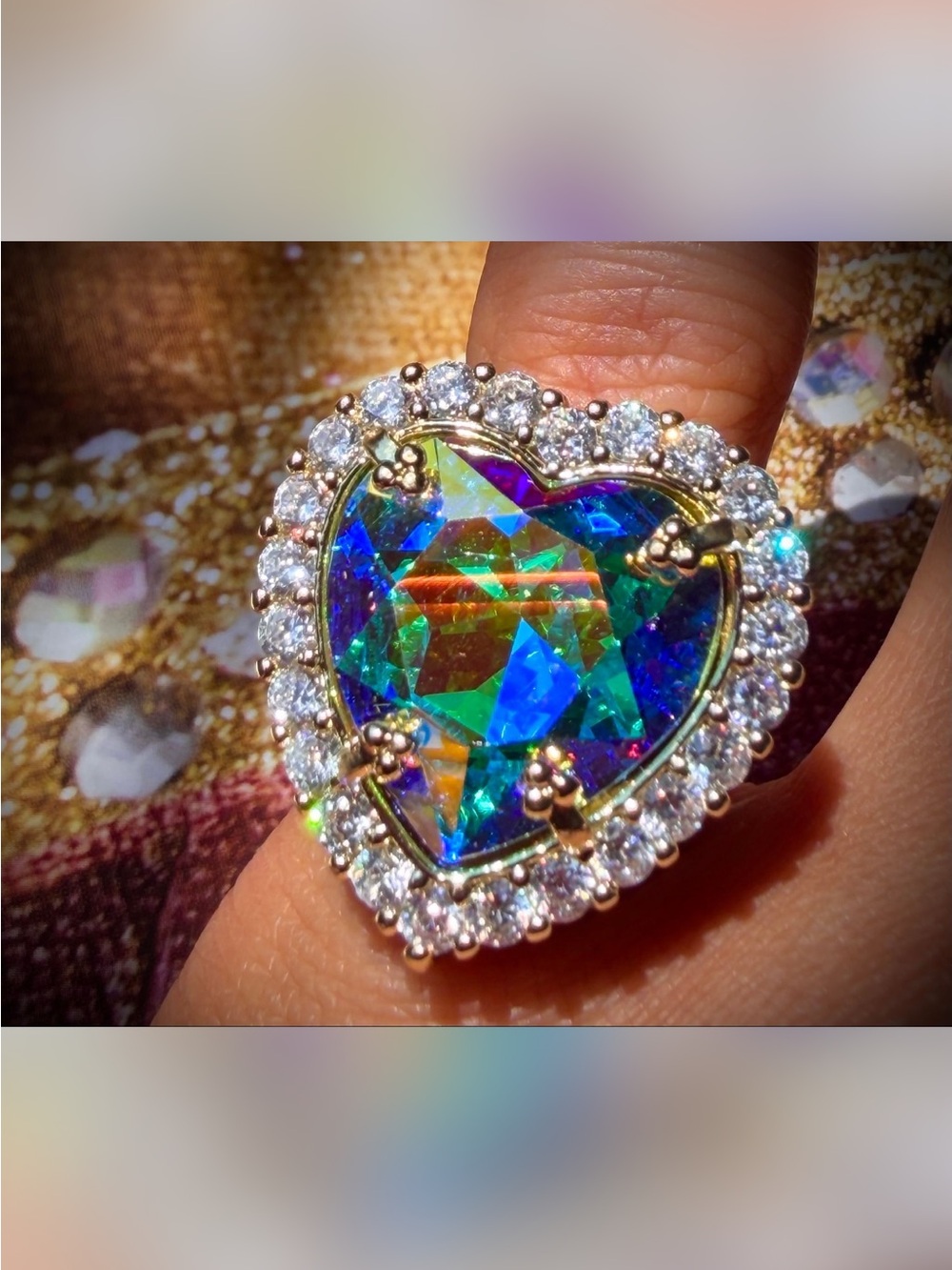 NEW Feed Me Gems AB Romeo Ring